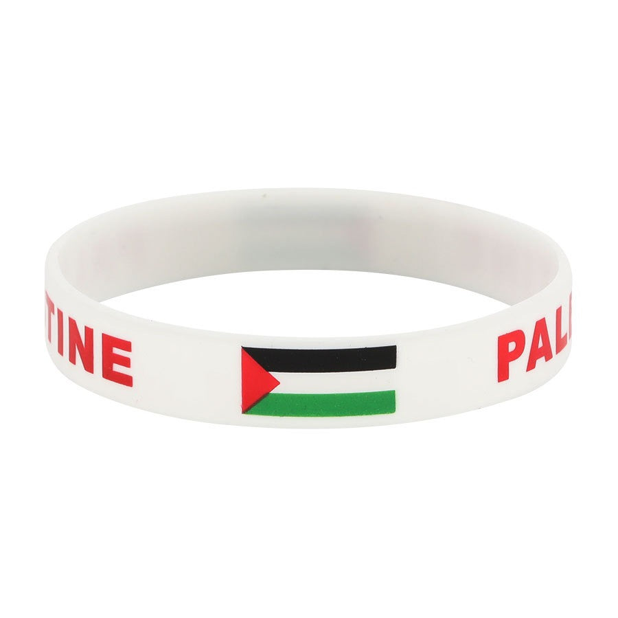 Free Palestine Silicone Bracelet SAVE GAZA Gaza Inspirational Sports Bracelet